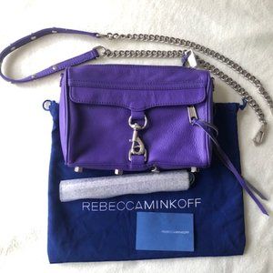 Hyper Purple Rebecca Minkoff Mini MAC Bag